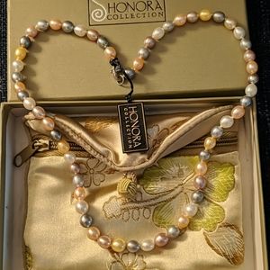 Honora Pearl Necklace NWT 18 Inches